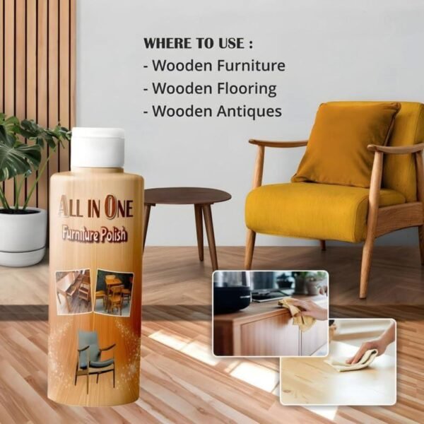 All-in-One Furniture Polish – 100ml - Image 6