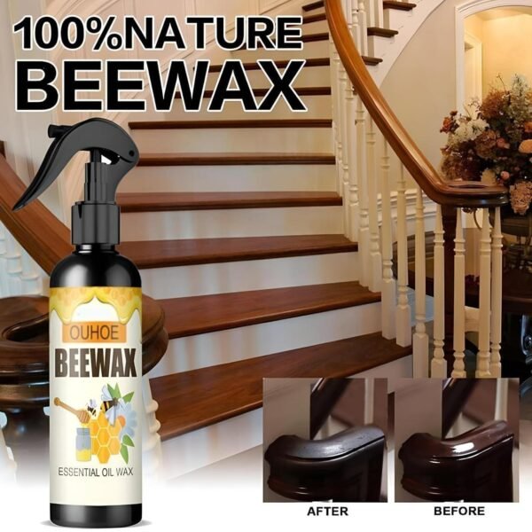 Beeswax Spray – Instant Shine & Protection for Wood (100ml) - Image 9
