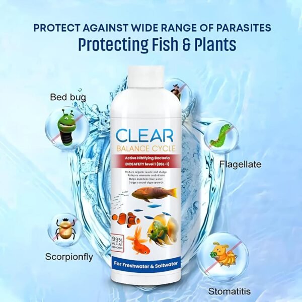 Clear Balance Cycle – Water Purification & Conditioning Solution (100ml) - Image 3