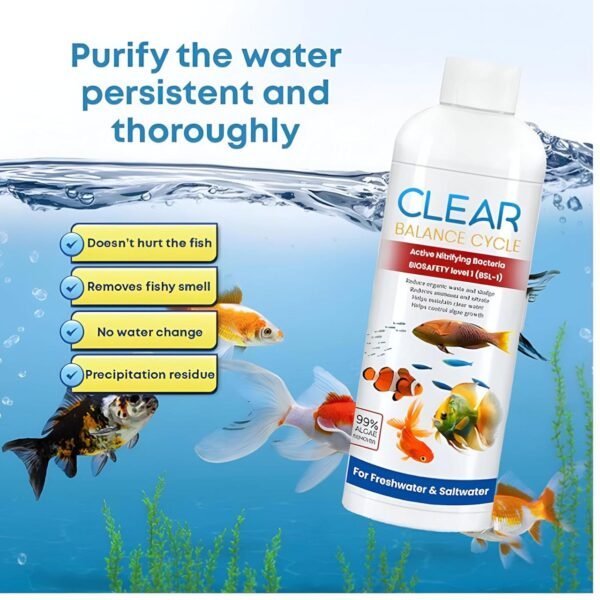 Clear Balance Cycle – Water Purification & Conditioning Solution (100ml) - Image 5