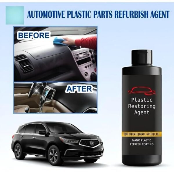 Plastic Restoring Agent – Restore Faded Plastic to Like-New Condition (100ml) - Image 4