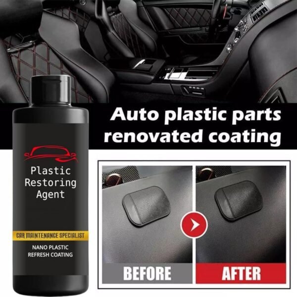 Plastic Restoring Agent – Restore Faded Plastic to Like-New Condition (100ml) - Image 5
