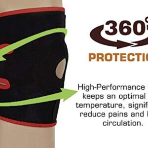 Adjustable Knee Support Patella Free Size for Pain Relief Running Sports Gym Fits Men & Women