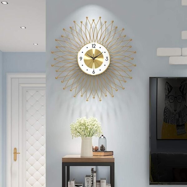 Metal wall clocks black - Image 5