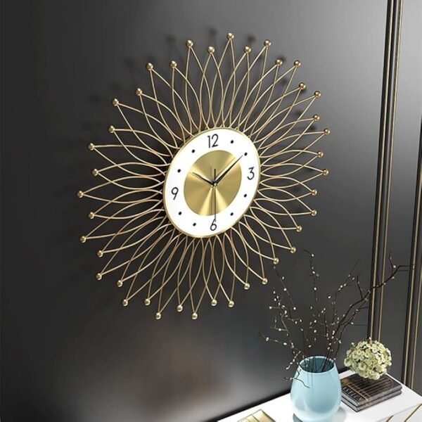 Metal wall clocks black - Image 4