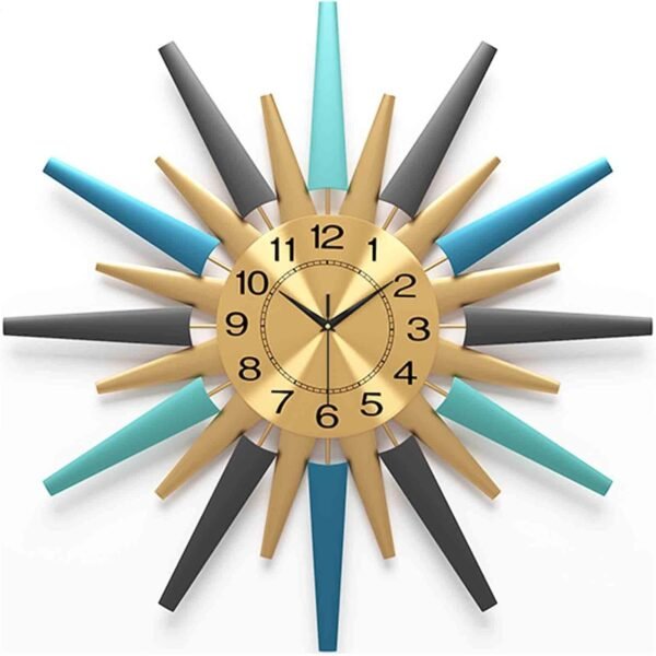 Metallic Wall Clock - Image 5