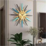 Metallic Wall Clock - Image 2