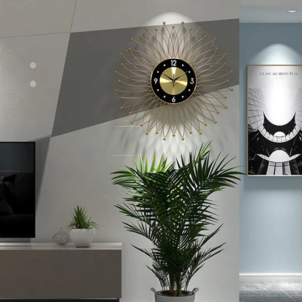 Metal wall clocks black - Image 3