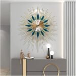 Metallic Wall Clock - Image 3
