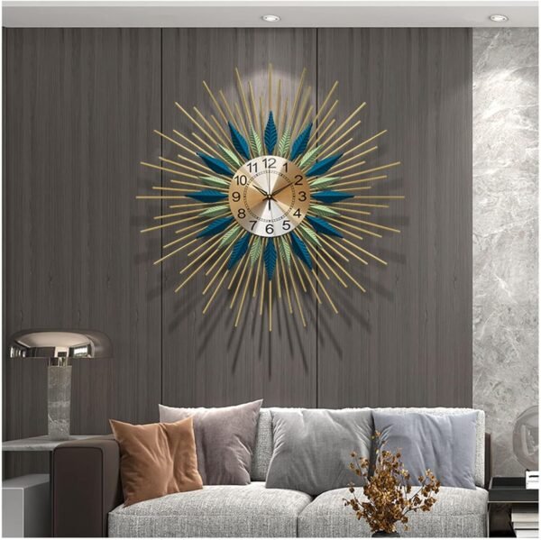 Metallic Wall Clock - Image 5