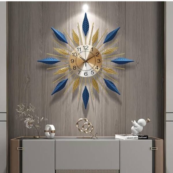 Metallic Wall Clock