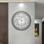 Creative Metal Wall Clock - Image 2