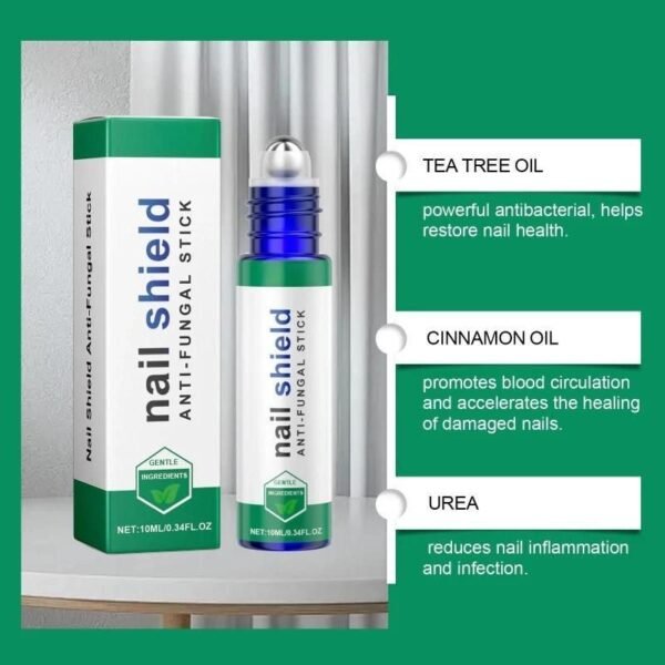 Nail Shield Serum Anti Fungal Stick Roll On 10ml - Image 2