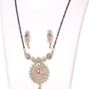 New Alloy American Diamond Mangalsutra