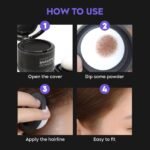 Hairline Black Powder Mini Portable - Image 2