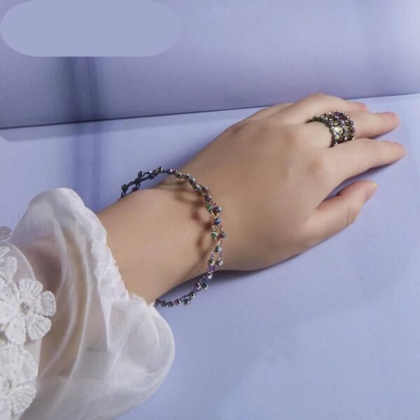 Stretchable 2 In 1 Ring Bracelet - Image 4