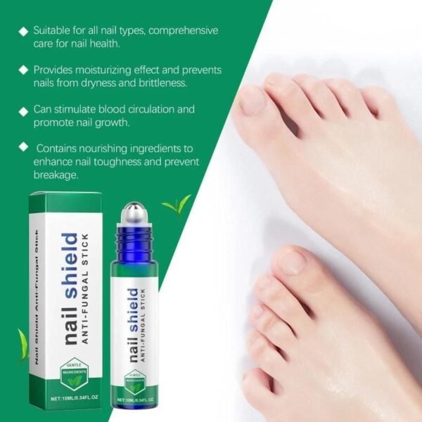 Nail Shield Serum Anti Fungal Stick Roll On 10ml - Image 3