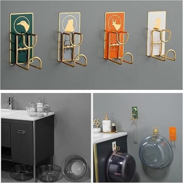 Wall Mounted Light Hanging Rack Pack of 2 - Image 4