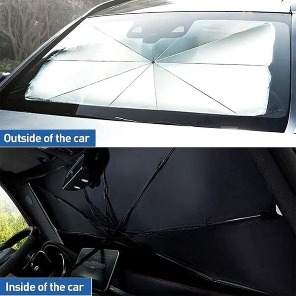 Car Windshield Sun Shade Umbrella - Image 5