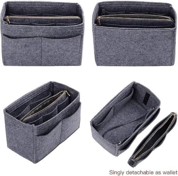 Felt Fabric Purse Organiser - Image 3