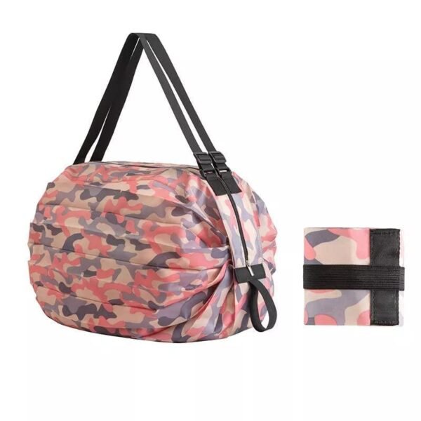 Two Pieces Foldable Shopping Bag - Image 3