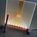 3D LED Light Glass Acrylic Writing pad - Image 5