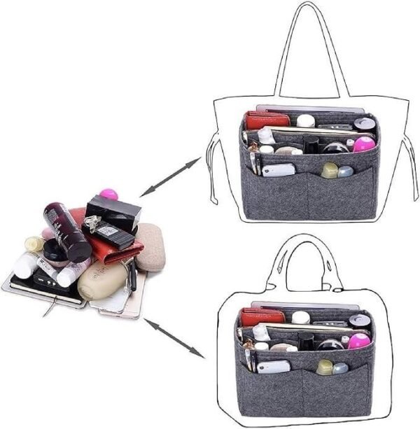 Felt Fabric Purse Organiser - Image 2
