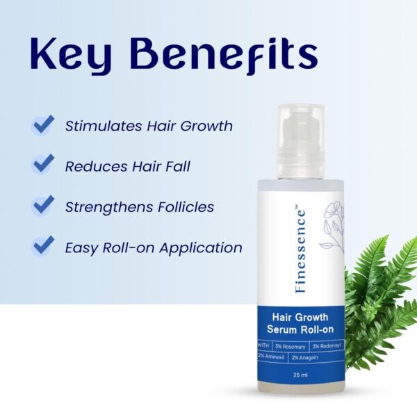 Rosemary Hair Growth Serum (Roll On) 25ml - Image 3