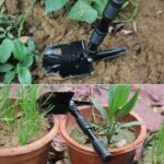 Portable Foldable Shovel and Hewing Multifunctional Tools - Image 5