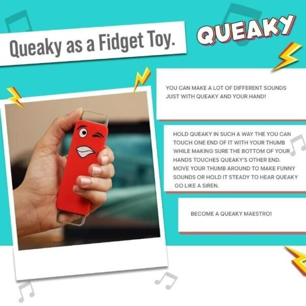 Blix Queaky Learning, Creative, Educational Toy for Kids - Image 2
