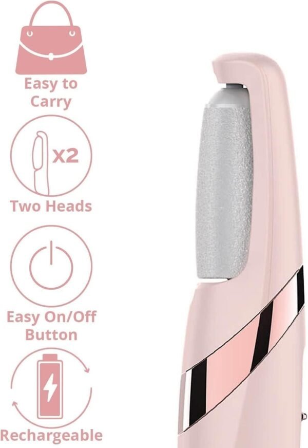Electronic Cordless Pedicure Callus Dead Skin Remover Polishing Tool - Image 5