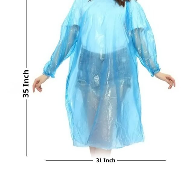 FULLY Reusable Wallet Rain Card Rain Coat for Adults (Set of 5) Multicolour - Image 6