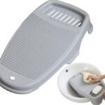 Anti Slip Washboard with Soap Storage - Image 3
