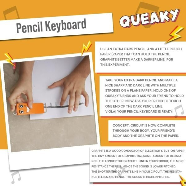 Blix Queaky Learning, Creative, Educational Toy for Kids - Image 3