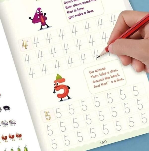 Magic Book Set of 2 ( 8 Book + 20 Refill+2 Pen+2 Grip) - Image 4