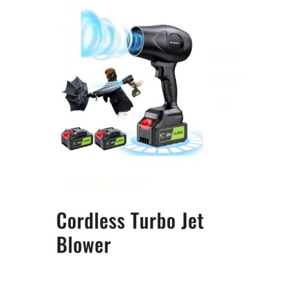 Cordless Turbo Jet Blower - Image 6