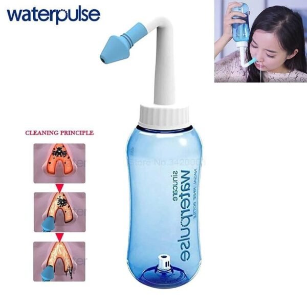 Neti Pot for Sinus Cleaning | BPA-Free Nose Wash Cleaner for Adults & Kids - Image 4