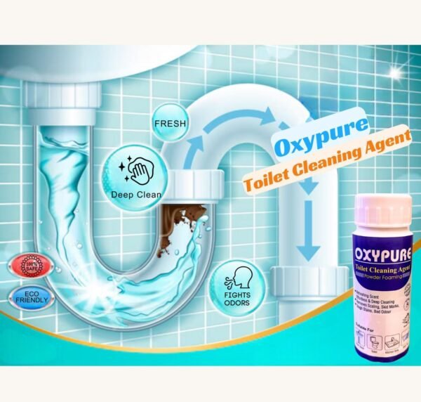 OxyPure Toilet Cleaning Agent 100 gm (Pack of 2) - Image 5