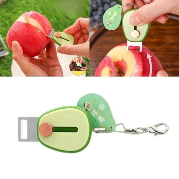 Retractable Mini Peeler Vegetable Peeler for Outdoor Activities Picnics Home - Image 2