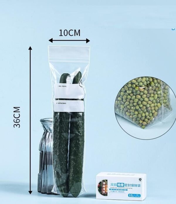 Multipurpose Zip Lock Bag 15pc - Image 5