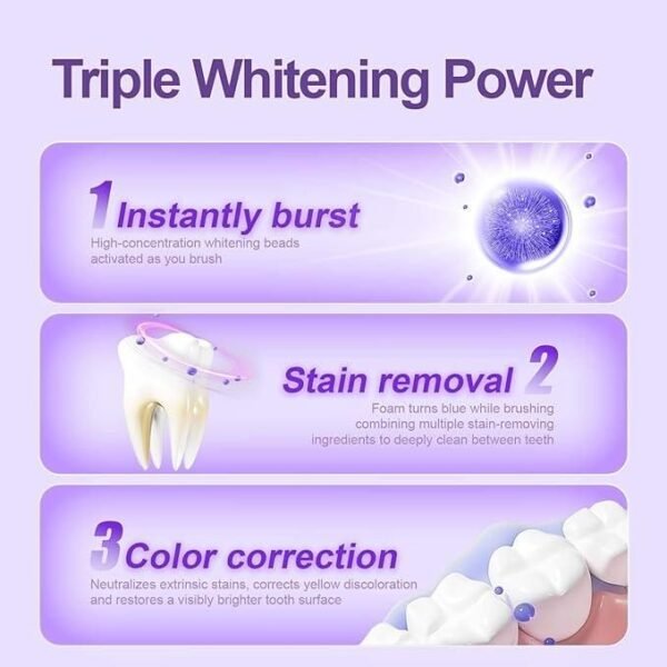 Purple Luxe Toothpaste 50 gm Pack of 1 - Image 5