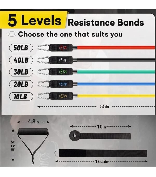 Resistance Band Set for Heavy Workout - Image 4