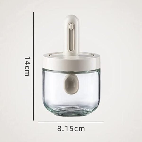 Air Tight Jar with Stand Spoon - Image 6
