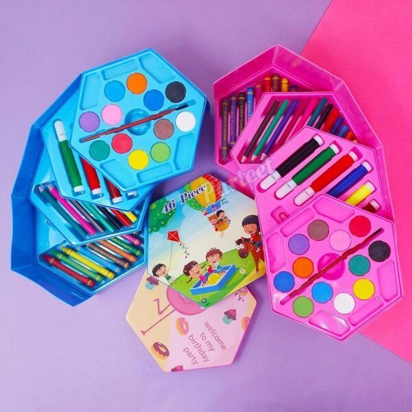 46 Piece Art Set - Image 4