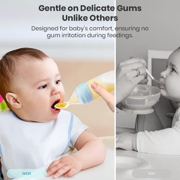 Premium Baby Food Squeeze Feeder Spoon - Image 4