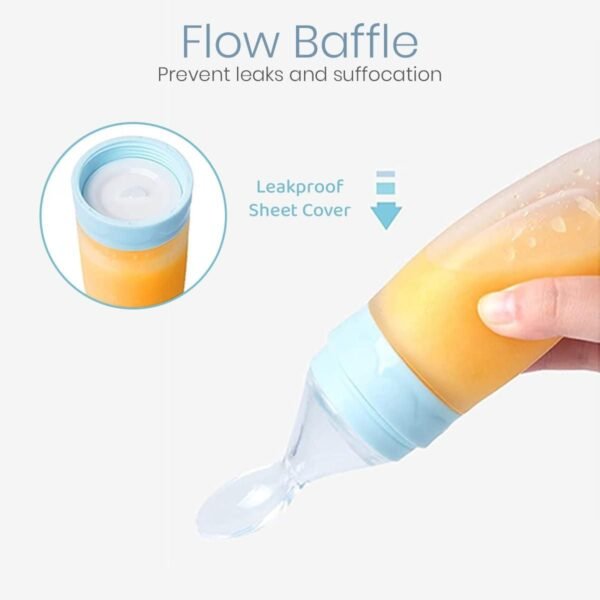 Premium Baby Food Squeeze Feeder Spoon - Image 3