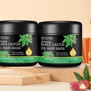 Black castor Oil Hair Mask 50gm Each Pack of 2
